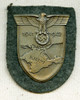 Nice Example of a WWII Nazi Army (Heer) Krim (Crimea) Sleeve Shield