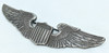 Beautiful Early 1920s M1919 US Air Service Pilot Wing in Silver Plate by Kinney