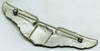 Gorgeous 1920's M1919 US Air Service Pilot Wing in Sterling by Meyer. Frosty.