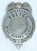 Rare Early WWII USAAF Military Police Badge from Will Rogers Field in OK City.