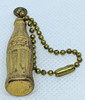 Great 1936's Coca Cola 50th Anniversary Gift with Brass Key Chain.