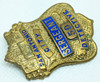 1930's - 40's San Antonio City Detective Sergeant #50 Badge in Excellent Condition with all enamel