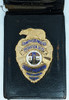 Beautiful Ca 1980's Los Angeles County Deputy Probation Officer Carry Badge in Carry Case