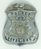 1930's Royal Oak Michigan Police Badge. Detroit Suburb, Chrome Plated Brass. #27
