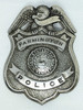 Rare WWII era Farmington NH Police Badge in Wartime Shortages Steel