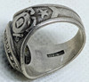 Beautiful WWII US Coast Guard Ring in Sterling with Onyx