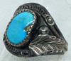 An Early Work by Navajo Mattie Tso in silver & Turquoise Ca Early 1970s Great Attention to detail