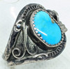 An Early Work by Navajo Mattie Tso in silver & Turquoise Ca Early 1970s Great Attention to detail