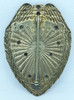 Beautiful WWII era Visalia CA Police Patrolman Badge in Sterling Silver