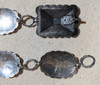 Great Vintage 1930s-40s Bell Trading Post Women's Link Concho Belt in Sterling Silver