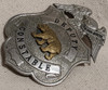 Wonderful Ca 1910s Contra Costa County Deputy Constable Badge