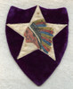 Beautiful WWI US Army 2nd Division 4th Machine Gun BN Shoulder Patch