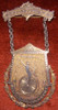 1882 High-Wheel Bicycle Medal for New England Fair Bicycle Tournament at Boston