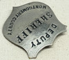 Great Old 1890s Montgomery Co Texas Deputy Sheriff Badge