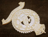 Stunning Ca 1944 200 Squadron RAF Royal Air Force Indian Made Badge Hand Carved in Ivory