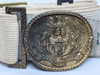 Ext Rare WWII US Merchant Marines Officers Belt & Buckle