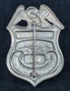 Rare ca 1940s-1950s Smithsonian Institution Police Investigation Police Investigator Badge #71