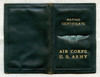 Rare ca 1924 US Air Service/Corps JAP Junior Aviation Pilot Rating Cert. in Leather Case
