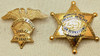 Awesome Early 1950s San Bernardino Co CA Motorcycle Posse Sheriff Reserve Coat & Hat Badge Set #4