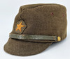 Exc Condition WWII Imperial Japanese Army Officer's Field Cap with Bullion Star