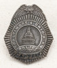 Great Ca 1910s Baltimore & Ohio RR Police Badge in Rare Captain Rank Hollow 2-piece Construction