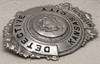 Rare Ca 1900s Kansas City Missouri Detective Badge in the KC KS Shape/Style!
