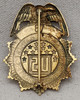 Beautiful 1930s-1940s US Treasury Dept. Bureau of Narcotics Agent Badge #87