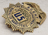 Beautiful 1930s-1940s US Treasury Dept. Bureau of Narcotics Agent Badge #87