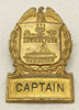 Great Ca 1960 Memphis TN Police CAPTAIN Coat & Hat Badge Set
