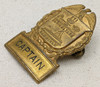 Great Ca 1960 Memphis TN Police CAPTAIN Coat & Hat Badge Set
