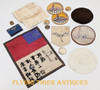 Incredibly Rare WWII ACFC ATC Flying Green Banana's Grouping with Vintage Chit and many Rare Patches