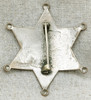 Nice Old 1910s-1920s Mendocino Co CA 6pt Star Deputy Sheriff Badge by Ed Jones