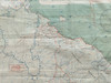 Rare WWII USAAF 5th Air Force Pacific Cloth Escape Map of New Guinea from 1943