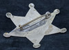 Ca 1890's 6pt Star Constable Badge from GHOST TOWN Rosa, New Mexico