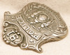 Beautiful Ca 1900 Yonkers NY Police Patrolman Badge #91 Unmarked but by S.A. French 2nd Issue
