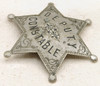 Great Old West Ca 1900 Deputy Constable 6 pt Star by California Maker Wirth & Jachens