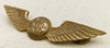 Beautiful & Rare Ca 1930 US Air Mail Pilot Wing in Rolled Gold