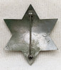 Large & Rare WWII US War Department Patrol Camp Anza Riverside CA 6pt Star Badge by LAS&SCO