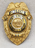Rare 1940s City of Orange CA Police Badge #11 by L.A. Stamp & Staty