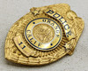 Rare 1940s City of Orange CA Police Badge #11 by L.A. Stamp & Staty