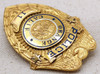 Rare 1940s City of Orange CA Police Badge #11 by L.A. Stamp & Staty