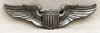 Scarce Late 1930s USAC Pilot Wing by A.E. Co. with Pre-War Hallmark in STERLING