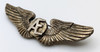 Ext Rare Early WWII Unofficial USAAF Aircraft Engineer Wing Chinese Made in Silver LARGE & HEAVY