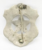 Ext Rare & Possibly Unique ca 1918 Gearhart OR LARGE Circle Cut Out Star Shield Marshal Badge