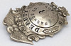 Great 1910s - 1920s Washoe Co NV Deputy Sheriff Badge Lucky Number 13