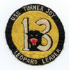 Ca 1964 USS Tuner Joy DD-951 Dest. Sq. 13 Leopard Leader Japanese Made Jacket Patch Worn