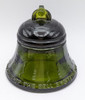 1983/4 Bell Telephone Breakup Green Glass Paperweight