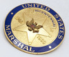 Rare NUMBERED US Marshal Service 1989 Bicentennial Badge #1873 Duty Worn