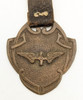 Great WWI US Air Service Enlisted Aviator Watch Fob in Bronze