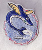 Scarce mid-1950's USN VF-93 / VA-93 Flight Jacket Patch Embroidered on Wool Felt